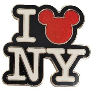 I Love New York Mickey Disney Trader Pin